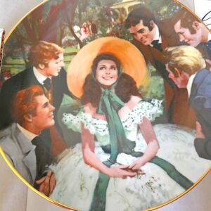 Bradford Exchange Collector Plate...S and Her Suitors